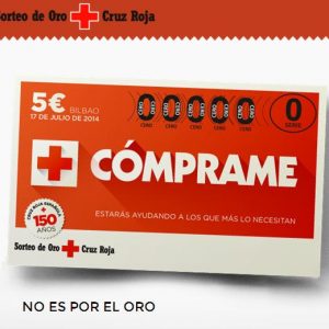 Comienza la venta de boletos para el Sorteo de  Oro de Cruz Roja Española 2018