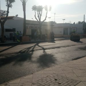 El Ayuntamiento de Chipiona ultima los trabajos de la segunda fase de las obras de mejora de la infraestructura hidráulica en la avenida de Rota