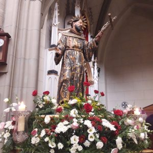 La Comunidad Franciscana celebra la fiesta en honor de San Francisco de Asís