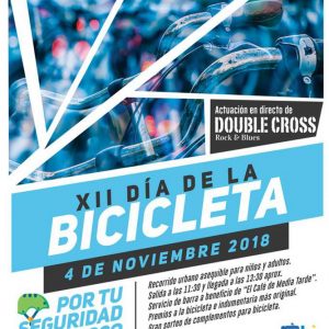 Ya está en la calle el cartel del Día de la Bicicleta que se celebra el domingo 4 de noviembre