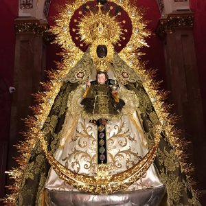 El niño de la Virgen de Regla ya se encuentra de nuevo en su lugar tras haber sido restaurado