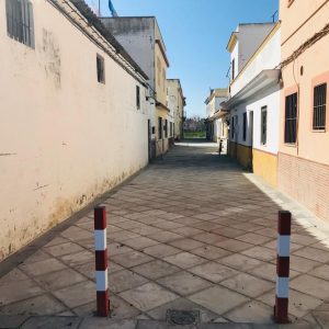 Chipiona suma una nueva calle peatonal con la conclusión de la reurbanización en la calle Fragata