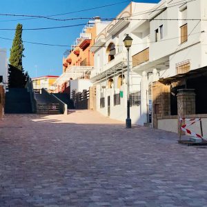 Concluyen las obras de reurbanización en un tramo de la calle Clavel que desde ahora mejora la accesibilidad