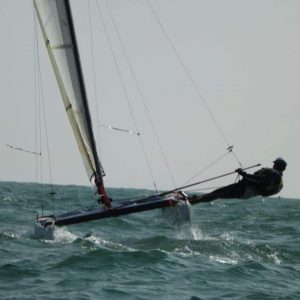 El regatista del CAND Antonio Limón subcampeón en el clasificatorio para el Campeonato de Europa de Catamarán