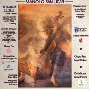 El sábado se presenta en Chipiona el audiovisual La guitarra flamenca, dedicado a Manolo Sanlúcar