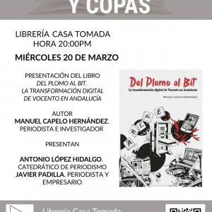 Hoy miércoles debate-coloquio en Casa Tomada con la intervención del periodista Manuel Capelo