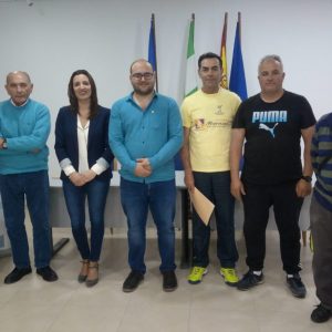 Isabel Jurado firma los convenios correspondientes a las subvenciones de otros ocho clubes deportivos