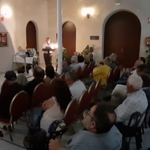 Una interesante conferencia de Juan Luis Naval acerca la historia del antiguo ferrocarril de Chipiona