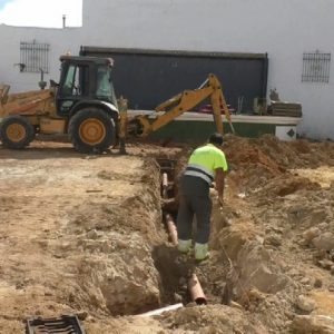 El Ayuntamiento ejecuta los trabajos de adecuación del Patio San Luís con una subvención de la Diputación Provincial