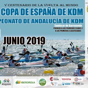 La playa de Camarón acoge este sábado la salida del Campeonato de Andalucía de kayak de mar