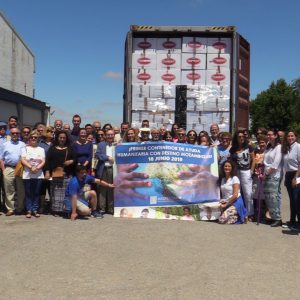 Jabón, juguetes, material escolar y sanitario completan los 18.000 kilos de ayuda humanitaria del primer contenedor a Mozambique que Madre Coraje envía en su historia