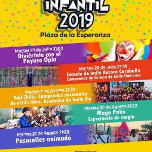 El Ayuntamiento de Chipiona inició ayer un programa de actividades infantiles para cinco martes de julio y agosto