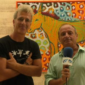 Alfredo Zarazaga revisa otras etapas creativas con una exposición en la sala del Centro Cultural de Costa Ballena