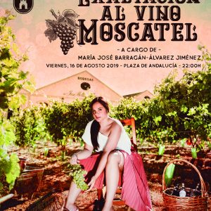 Isabel María Fernández invita a asistir esta noche a la Exaltación al Vino Moscatel de María José Barragán-Álvarez