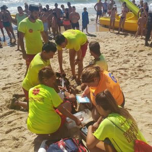 Las playas de Regla y Camarón fueron escenario ayer de dos simulacros de emergencia exigidos por sus certificaciones de calidad