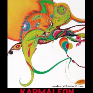 Antonio Rueda vuelve como cada otoño a la sala del Chusco – Casa Manolo con una nueva muestra cargada de color que titula ‘Karmaleón’