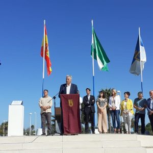 Inaugurada la plaza de Europa en Costa Ballena en una jornada de puertas abiertas celebrada con motivo del Día del Turismo