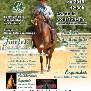 La afición al caballo se cita este sábado en el tradicional festival  a beneficio de ADIS que este año se traslada al otoño