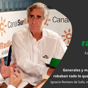 Rafael Guerrero entrevista al escritor Ignacio Romero de Solís, este lunes en «La Memoria»