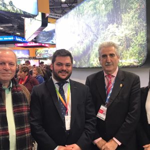 Chipiona ha sido hoy protagonista junto a Rota en FITUR 2020 con un vídeo sobre los veinticinco años de la Urbanización de Costa Ballena