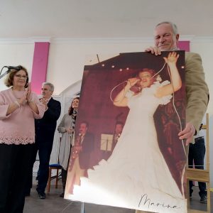 La Hermandad del Pinar homenajeó en su tradicional Berza a Pepi Porras ‘Marina’ recordando su actuación en la primera edición