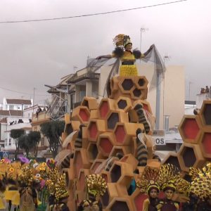 ‘Las Galeras’ vuelven al trono cabalgatero con ‘Polinizando el carnaval’