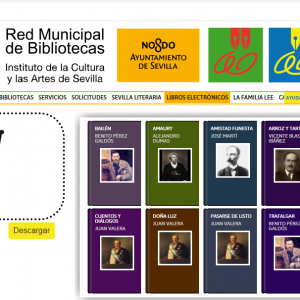 El Ayuntamiento de Sevilla ofrece a la ciudadanía un catálogo de más de 2.700 libros electrónicos a través de la Red Municipal de Bibliotecas