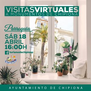 Turismo pone en marcha mañana una serie de visitas virtuales a los monumentos más emblemáticos de Chipiona