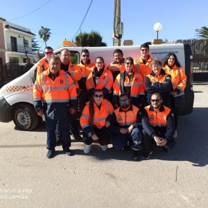 Protección Civil mantiene la asistencia a casi medio centenar de personas vulnerables de Chipiona tras dos meses de pandemia