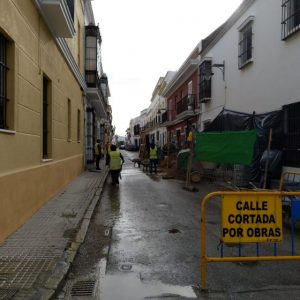 Reanudadas las obras de la calle Larga y el Centro El Camaleón