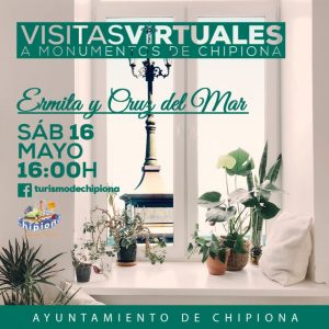 Turismo de Chipiona continúa la serie de visitas virtuales con la Ermita del Cristo y la Cruz del Mar