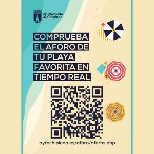 Rosa Naval considera fundamental la aplicación mediante código QR creada el control y difusión del aforo de las playas de Chipiona