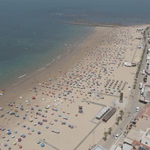 Lucas Díaz: La imágenes viene mostrando hace tiempo que las playas de Chipiona son garantía de seguridad