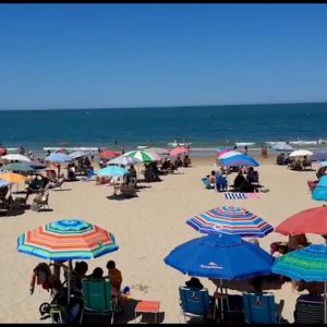 La calidad de las aguas de las playas de Chipiona fue excelente en la segunda quincena de junio y la primera de julio