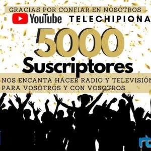 El canal de YouTube de Telechipiona ha pasado en cuatro meses de 2000 a 5000 suscriptores