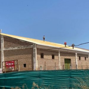 El techo del almacén municipal mejora en seguridad y  durabilidad mediante una actuación del Plan Invierte
