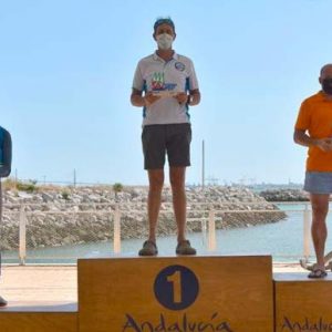 El regatista del CAND Chipiona Raúl Carrera campeón de España de Patín a Vela Clase 2