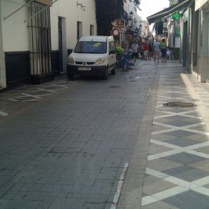 Comienzan los trabajos de la tercera fase de las obras de reurbanización del tercer tramo de la calle Isaac Peral