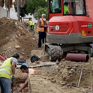 Comienzan las obras de urbanización de la calle Cañaveral con cargo al PROFEA de 2019