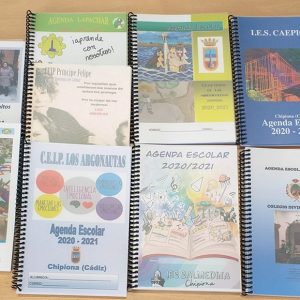 La Delegación de Educación distribuye 2.500 agendas escolares entre los nueve centros de la localidad que las han solicitado