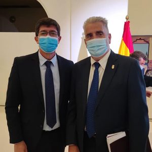 El Alcalde asiste a la presentación del programa de la Junta ‘Andalucía en Marcha’ y anuncia una próxima reunión con el Vicepresidente