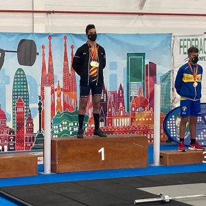 El chipionero Miguel Ángel Chamorro se proclama subcampeón en el Campeonato de España de Halterofilia sub15 con un total olímpico de 145 kilos