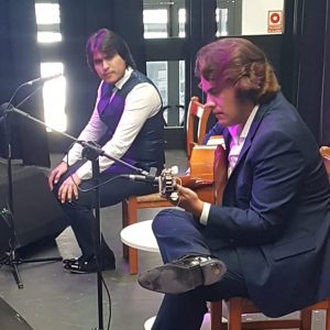 Emotivo reencuentro de Samuel Serrano con el público de Chipiona en la matinal de ayer domingo