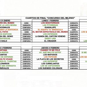 Canal Sur Televisión comienza este lunes su programación de Carnaval con 30 Años de Tangai