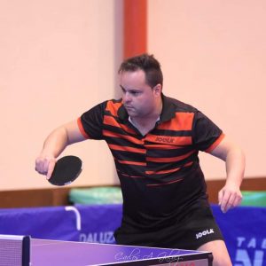 El gaditano Fran Grosso, Campeón de Andalucía Individual de Tenis de Mesa