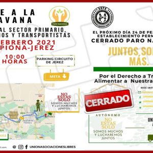 Una caravana del sector primario, autónomos y transportistas saldrá mañana de Chipiona a las 10:00 h. desde el Muelle