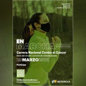 La AECC de Chipiona anima participar el 28 de marzo en la primera Marcha Nacional Contra el Cáncer que será semivirtual