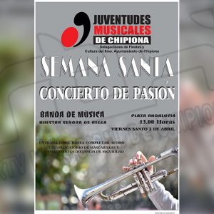 La Banda de Música Nuestra Señora de Regla ofrecerá un concierto de Semana Santa este Viernes Santo