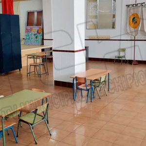Desinfección global en colegios públicos de Infantil y Primaria de Chipiona aprovechando las vacaciones de Semana Santa