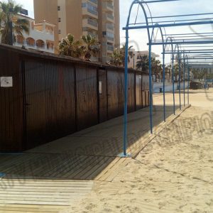 Las playas de Chipiona llegan preparadas a la apertura de la movilidad entre provincias